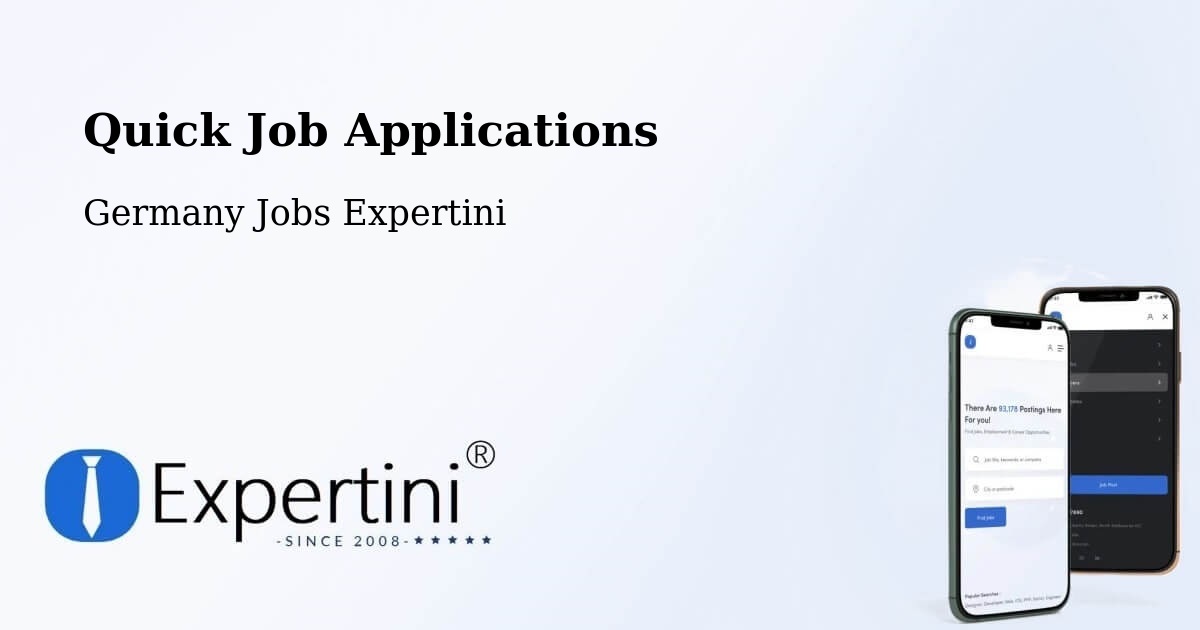 Quick Apply Feature – Olsberg - Germany Jobs Expertini